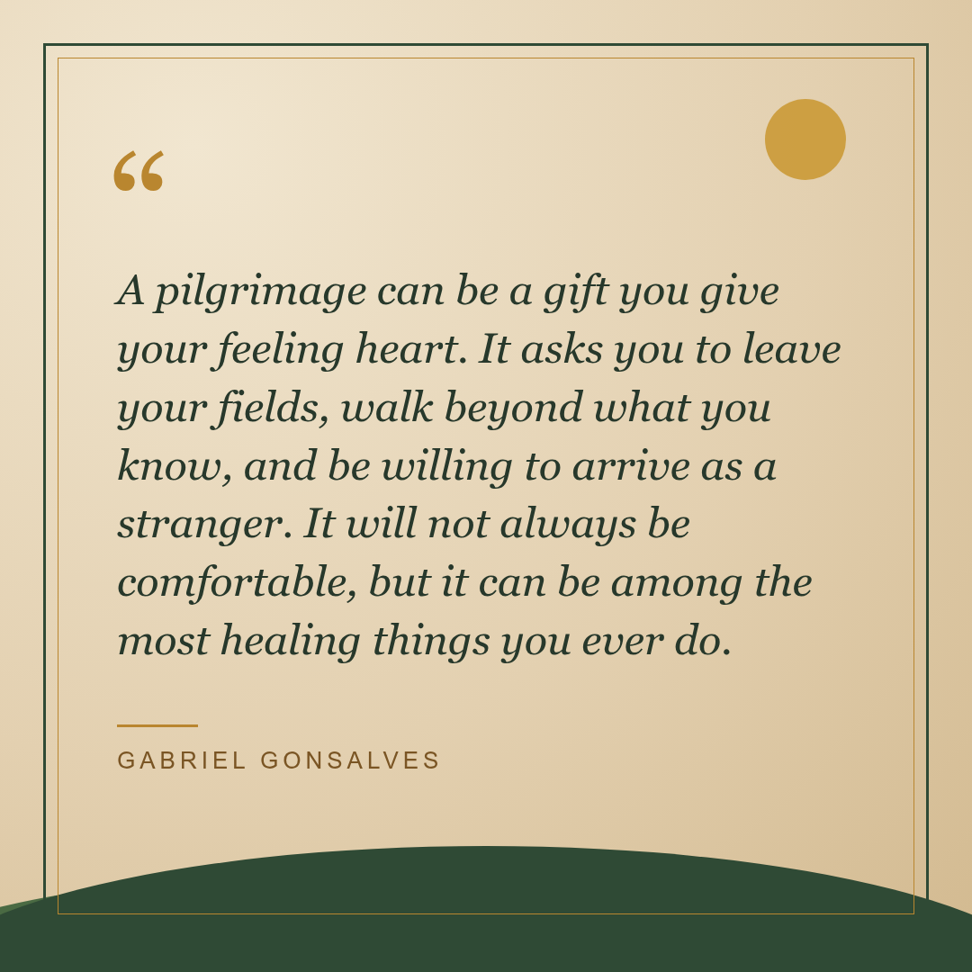 pilgrimage of the heart